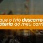 bateria no frio