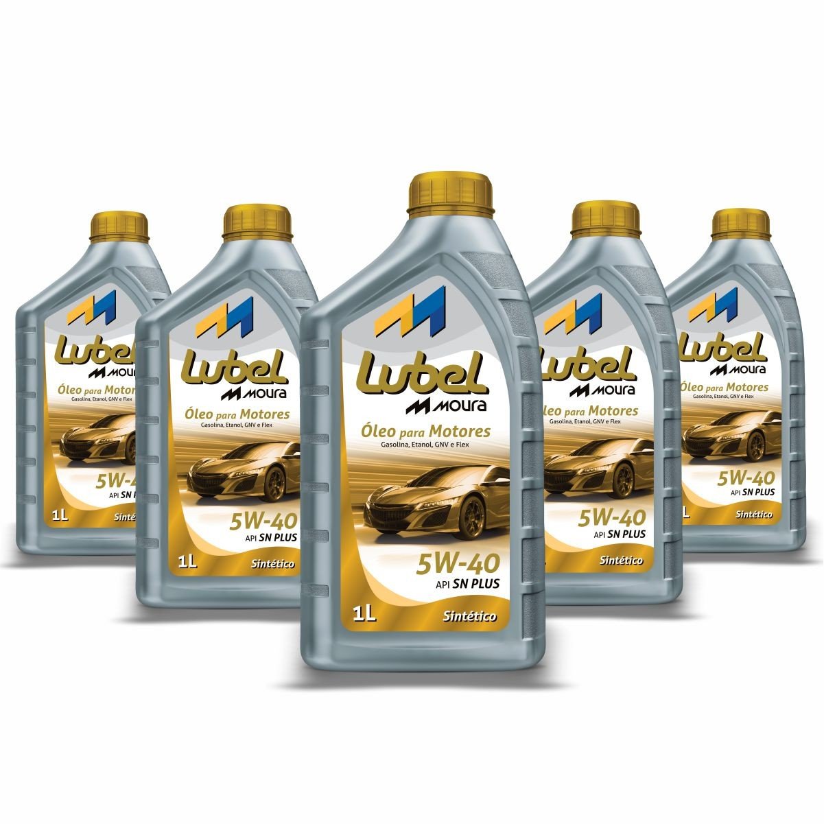 Óleo Para Motores 5W-40 API SN Plus Sintético Lubel Pistão Shop