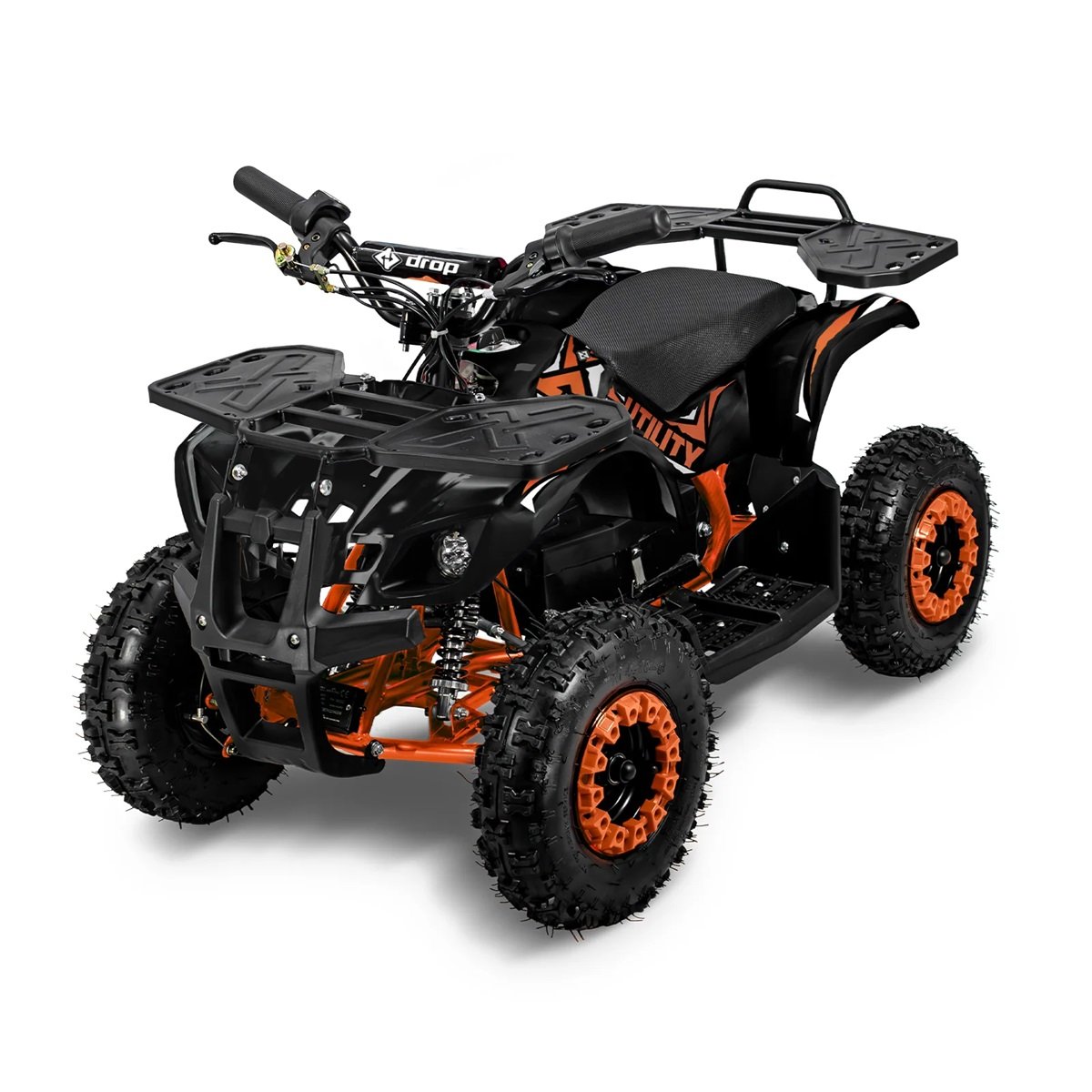 Quadriciclo El&eacute;trico Utility 1000W 36V Drop Pist&atilde;o Shop