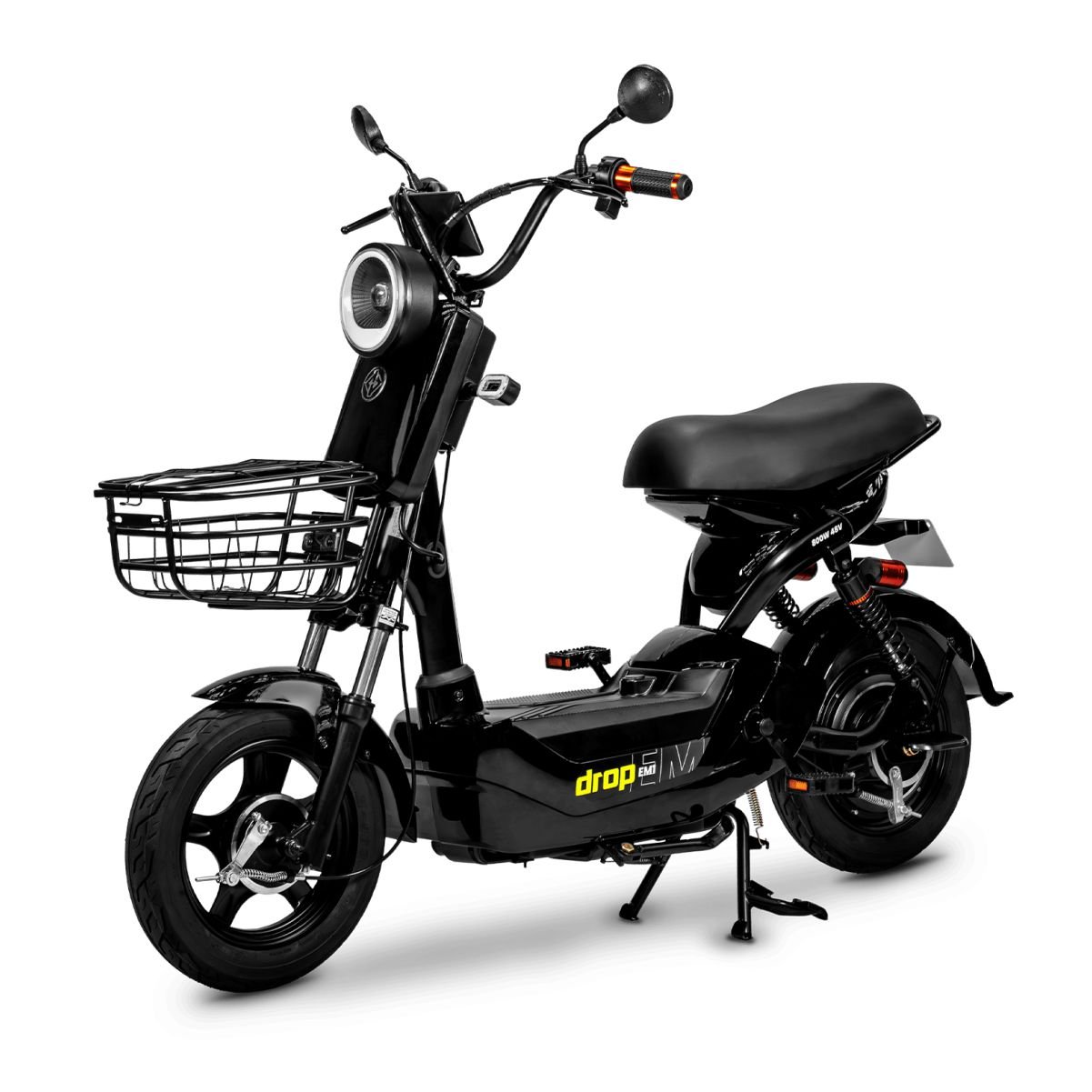 Scooter El&eacute;trica EM1 800W 48V 12Ah Drop Pist&atilde;o Shop