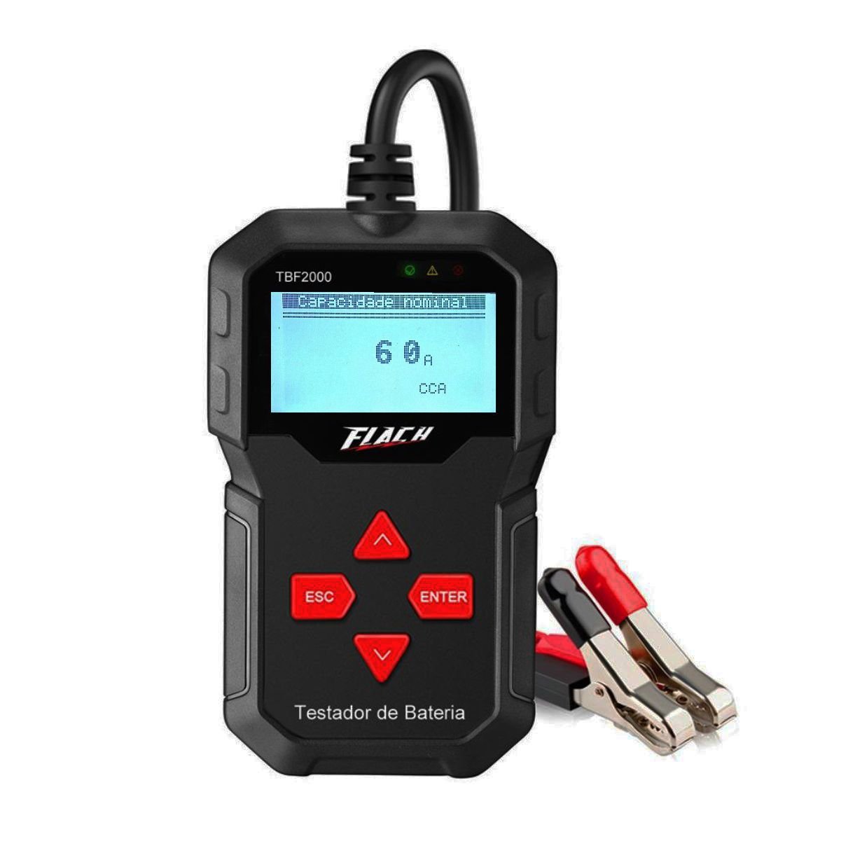 Testador de Baterias Digital TBF2000 Flach Pistão Shop