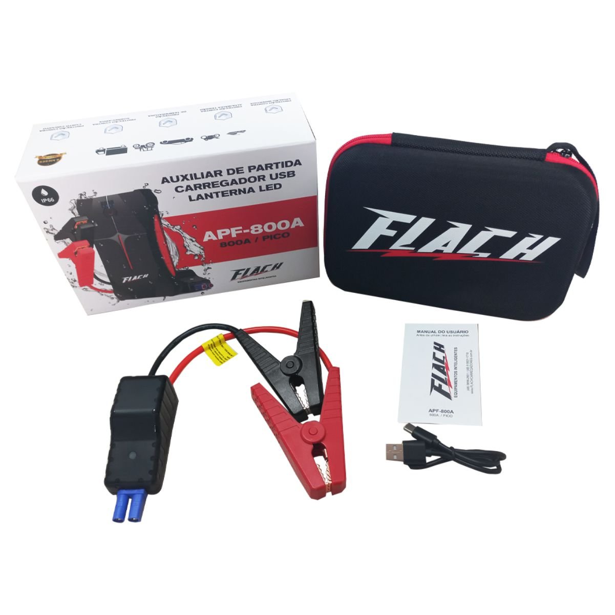 Auxiliar de Partida Automotivo APF-800A Flach Pistão Shop